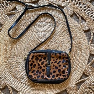 Clare V Midi Sac in Leopard